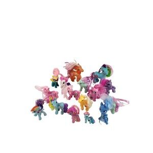 Lot Of 16 Hasbro MLP My Little Pony Figures Minis Miniatures Magic